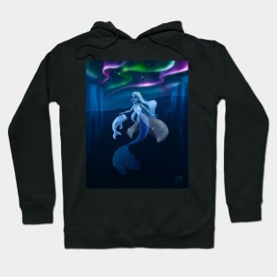 Aurora Arctic Mermaid Hoodie